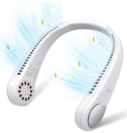 Vaneless Neck Fan - Portable Hands-Free Cooling Solution - Dubai Discount Deals