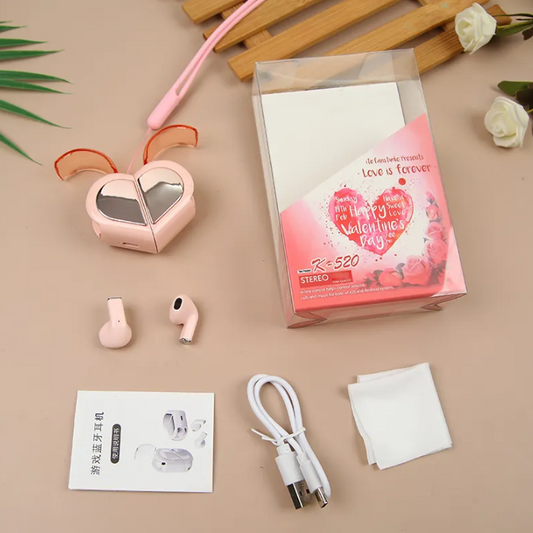 🎧 Revoiz Heart Earbuds – Wireless Freedom, Crystal-Clear Sound! - Dubai Discount Deals