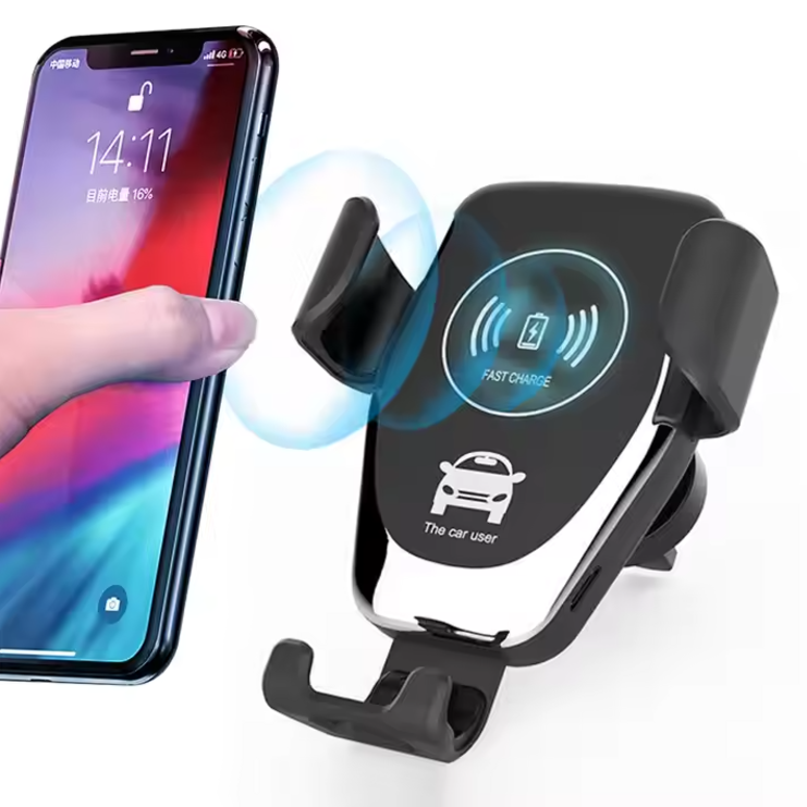 Auto Clamping Car Charger - Wireless Fast Charging Solution - Dubai Discount Deals