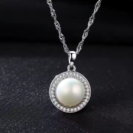 Zirconia Claw Necklace Set